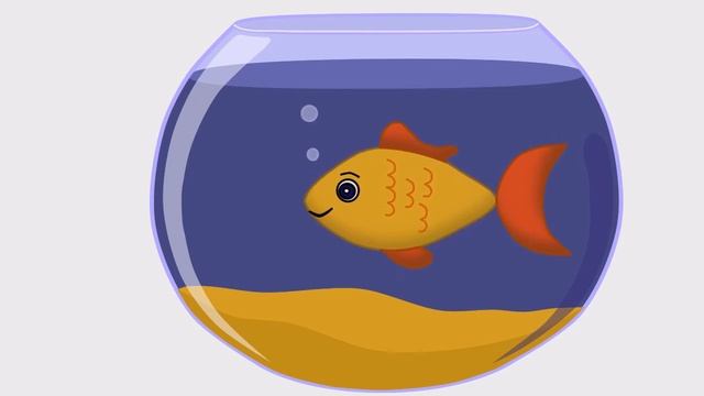 Рыбка в аквариуме анмация смотреть онлайн