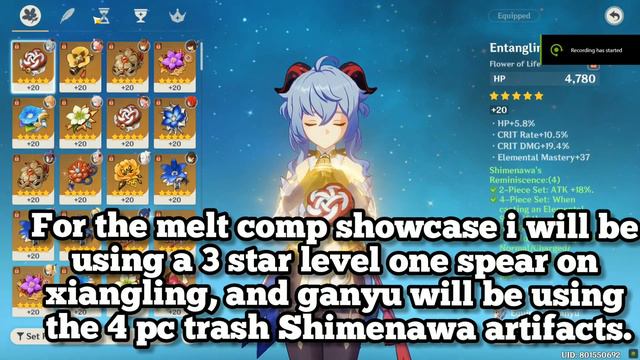 Shimenawa's Reminiscence New 2.0 Inazuma Artifact Set Worth it for Ganyu? Genshin Impact смотреть онлайн