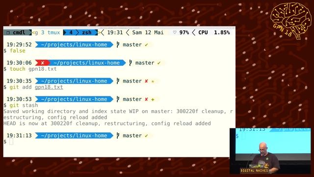 GPN18 - Moderne Kommandozeilen Werkzeuge смотреть онлайн
