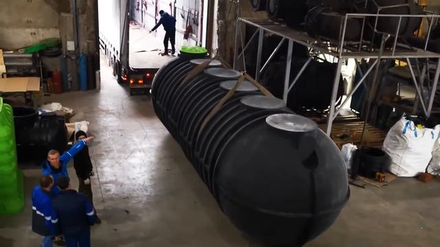 Подземная емкость 30000 литров (30 м3) смотреть онлайн