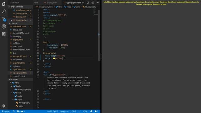 Typography With CSS смотреть онлайн