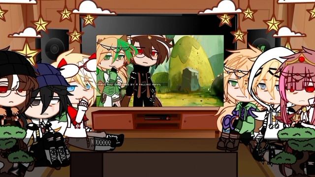 MCYT react to their Genshin impact vers. | MCYT / DSMP | Short | Gacha club смотреть онлайн