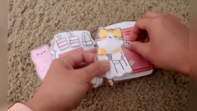 Strawberry Jam Squishy Book  DIY