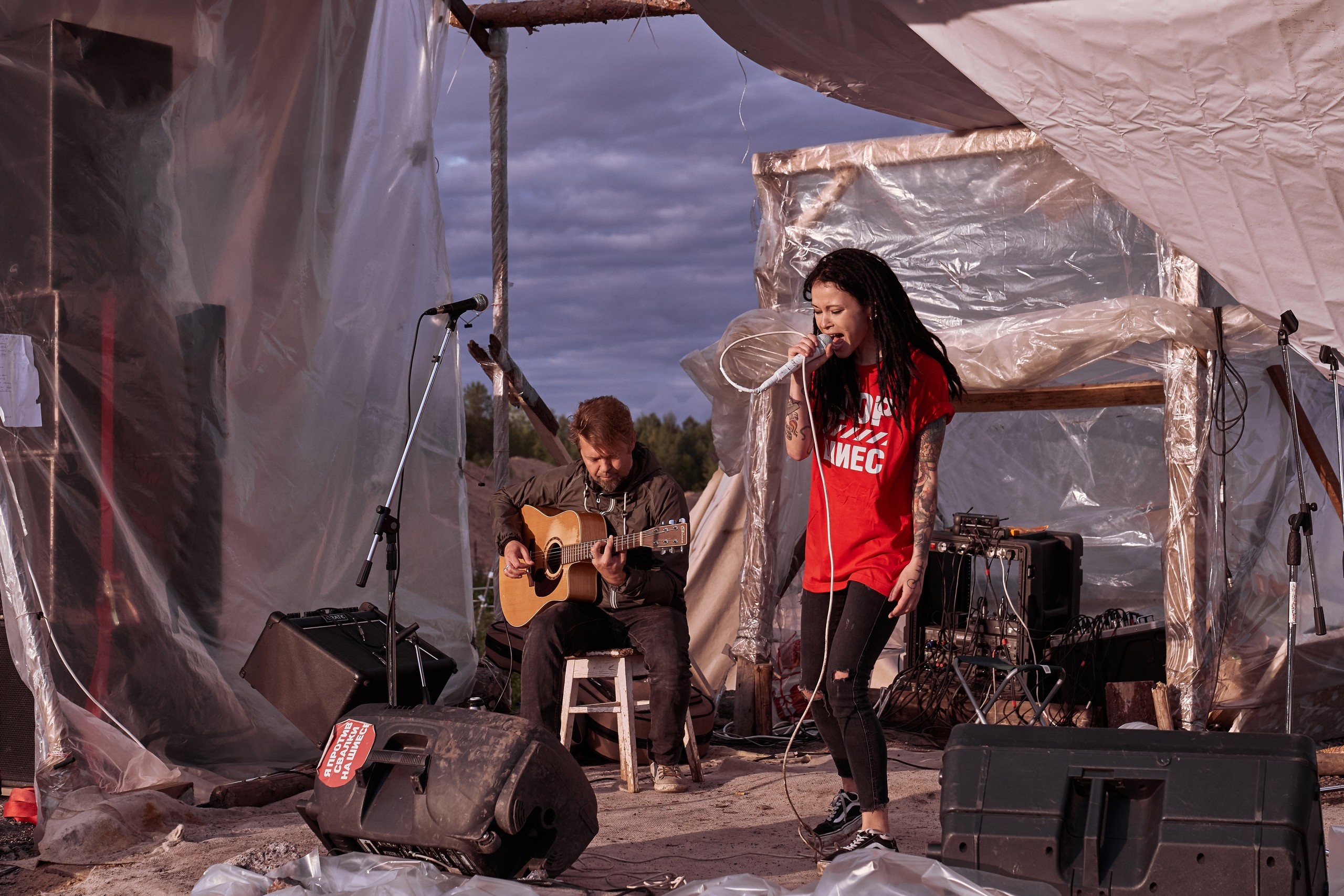 Дария Ставрович и Саша Растич | Выступление на Шиесе смотреть онлайн