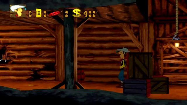 Lucky Luke: On the Daltons' Trail (PS1) (Español) (100%) - Parte 02: Las perlas de Luna y La Mina смотреть онлайн