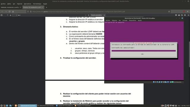 Configuración de un servidor LDAP con Ubuntu Server 20.04 смотреть онлайн