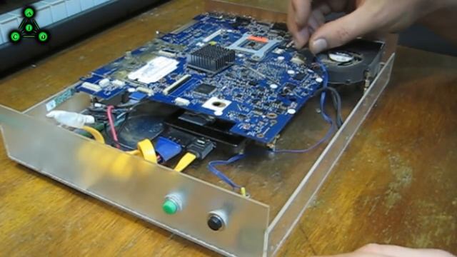 Mini PC из ноутбука