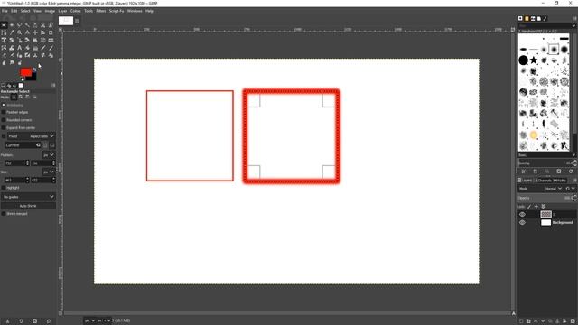 How To Create & Edit Shapes In Gimp 2.10 Tutorial | Gimp Basics For Beginners смотреть онлайн