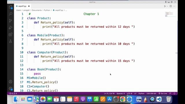 Abstract base class in Python | Python Tutorials For Beginners In Hindi #67 смотреть онлайн