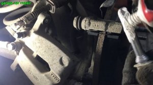 Замена задних колодок Kia Ceed 2013г.