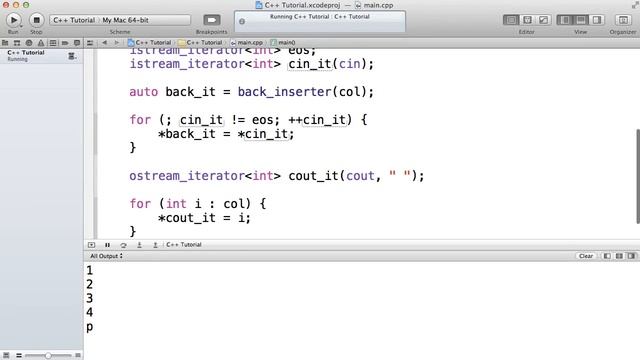 C++ - iterator adaptors смотреть онлайн