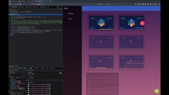 Click Reactors [React/Firebase] Experimenting with new layout concepts смотреть онлайн