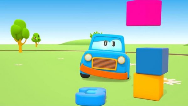 Clever cars for kids: Learn numbers for children