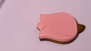 Тюльпаны на прянике ?Объемные цветы без насадки. Часть 3.  Пряники на 8 Марта