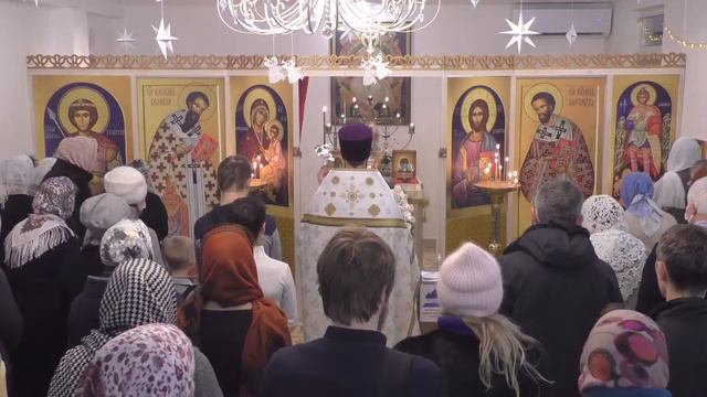 Великое повечерие. (18.01.2022 вт) смотреть онлайн