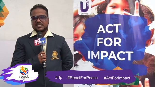 React For Peace | REACTion from Indian TAEKWONDO Coach Mohammadh Irfan Ismail | Act For Impact смотреть онлайн