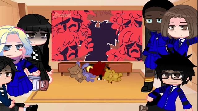Wednesday and her friends(+Pugsley) react to FNAF 1/Missing kids смотреть онлайн