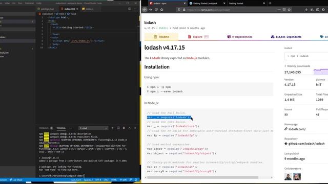 #2 Node.js - Intro to Webpack смотреть онлайн