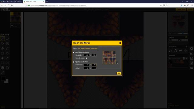 Use Piskel to Split (Cut) Sprite Sheets смотреть онлайн