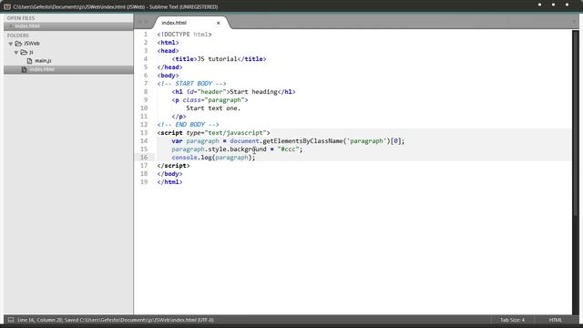 Курс JavaScript - Document [Урок 18] смотреть онлайн
