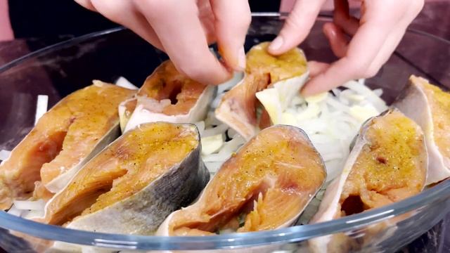 Беру САМУЮ ДЕШЁВУЮ красную РЫБУ! Простой рецепт рыбы, от которой НЕВОЗМОЖНО ОТОРВАТЬСЯ! смотреть онлайн