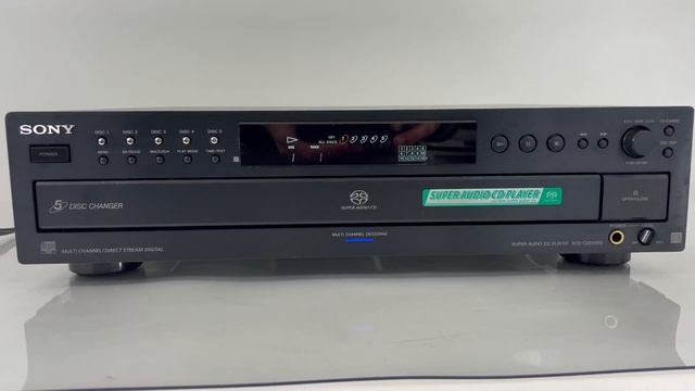Sony Super Audio 5 CD Disc Changer Carousel Player SACD SCD-C2000ES - Black смотреть онлайн