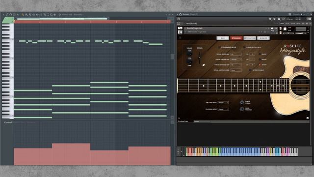 Rosette Fingerstyle Walkthrough (Acoustic Guitar Virtual Instrument)