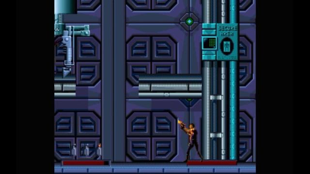 Super Nintendo (Snes) 16-bit Demolition Man Stage 10 Final