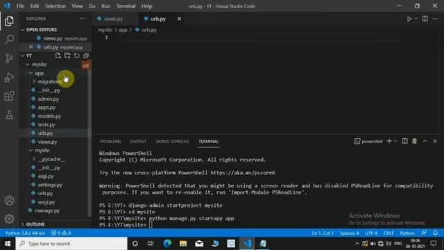 Django ।। Create app using django app. py, models. py, wellcome page in our website hindi смотреть онлайн