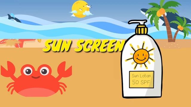 Beach Vocabulary For Kindergarten |Kids Vocabulary- Things at the Beach смотреть онлайн