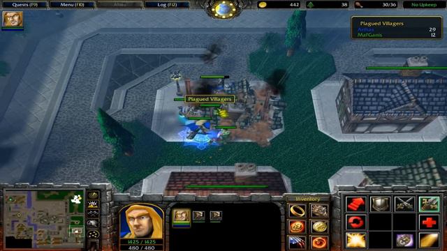 Warcraft 3 - ROC - 2.6 - Human; The Scourge of Lordaeron - Chapter Six - The Culling смотреть онлайн
