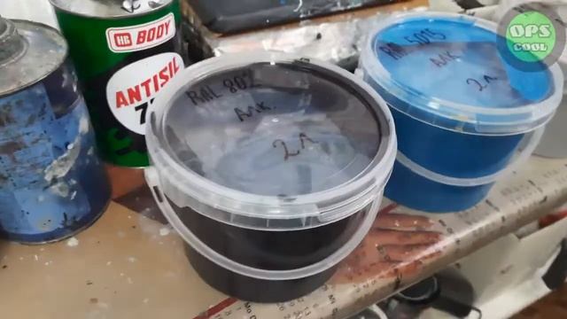 Алкидная грунт-эмаль РАЛ 8022, 7040 и 5015 на трактор МТЗ. Отправка в г. Углич смотреть онлайн