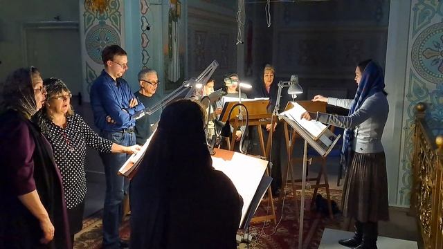 Прокимен "Разделиша ризы Моя себе..." Регент Екатерина Артюхова. смотреть онлайн