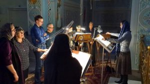 Прокимен "Разделиша ризы Моя себе..."  Регент Екатерина Артюхова.