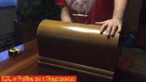 Старинная швейная машинка Подольск СССР которой 80 лет и она отлично шьет.Советская швейная машина.