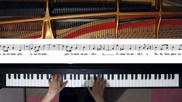 【ピアノ伴奏】Vado ben spesso cangiando loco/B-dur《楽譜付き》 смотреть онлайн