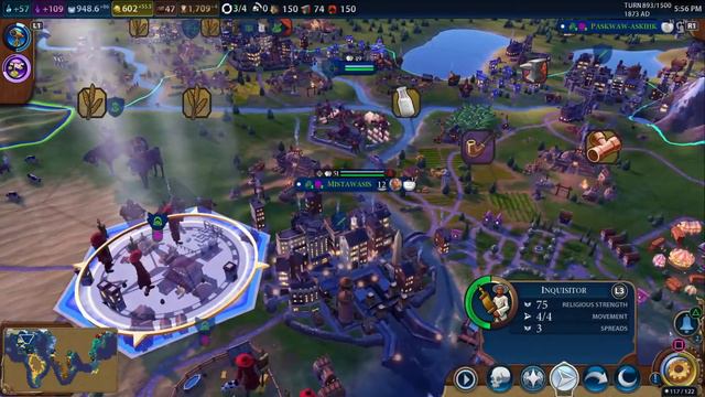 Civilization 6 Cree earth marathon смотреть онлайн