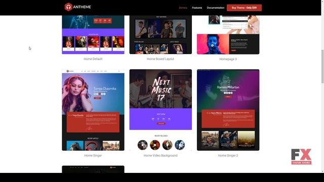 Anthem - Music Band Artist and Musical Event WordPress Theme L смотреть онлайн