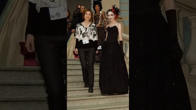 создание образа - Жанна Кочарян (ДРК) Москва #влогмосква #удача #макияж #подиумныймакияж #модель