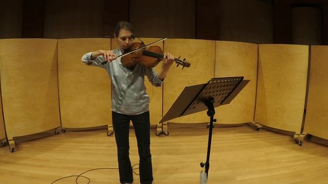 Kaija Saariaho. Vent nocturne for solo viola and electronics - Anastasia Agapova смотреть онлайн