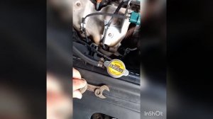 Замена подшибника натяжного ролика ремня гениратора Ниссан примера п12