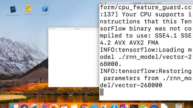 sketch recognition RNN demo смотреть онлайн