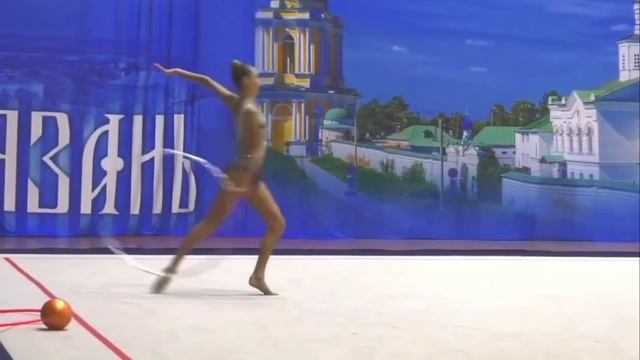 Александра Скубова, обруч-40,75, ВС Возрождение 2023 смотреть онлайн
