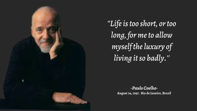 INSPIRING PAULO COELHO QUOTES THAT REITERATE EVERY CLOUD HAS A SILVER LINING. смотреть онлайн