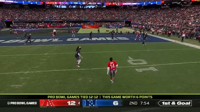 NFC vs. AFC Flag Football | 2023 Pro Bowl Game 2 Highlights смотреть онлайн