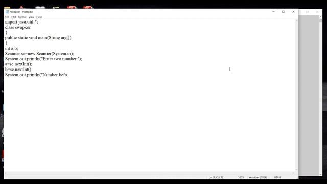 Find SWAPPING of nos. using XOR OPERATOR#SWAP nos. XOR OPERATOR#JAVA PROGRAM using XOR#CODE FOR JAV смотреть онлайн