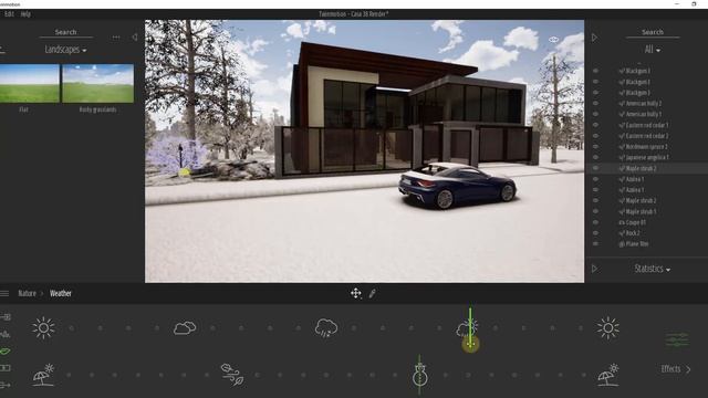 SIMULATING WEATHER in Twinmotion - Complete Weather Settings Tutorial смотреть онлайн