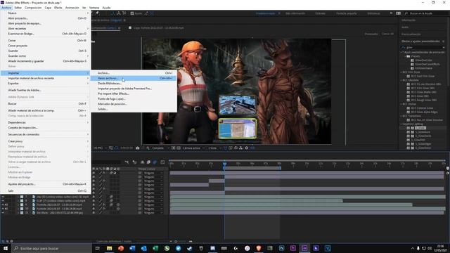 Tutorial de la intro de Mortal Kombat PARTE 2 l After Effects смотреть онлайн