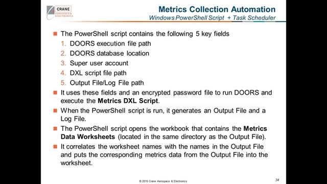 An Automated Method for Collecting Metrics смотреть онлайн