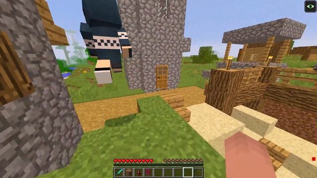 КАК СКРАФТИТЬ ЧЕЛОВЕКА ЗА ОКНОМ В МАЙНКРАФТ ! POPPY PLAYTIME MAN FROM THE WINDOW SCP В MINECRAFT смотреть онлайн